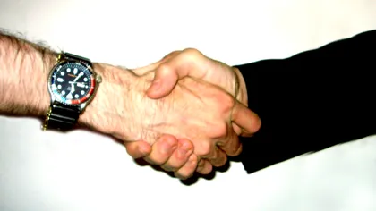 A handshake