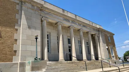 The United States Post Office in Greensburg, Indiana